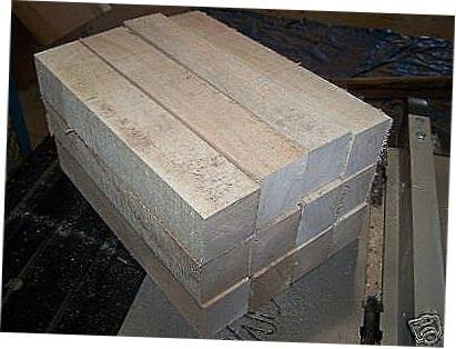 Lot of 8 Sycamore Turning Blocks Lathe Wood Lumber Carve Blanks 2" X 2" X 11"" Suitable Wood Pieces for Wood Crafts and Projects WoodArtSupply
