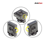 Arducam 8MP IMX179 Lightburn Camera, Autofocus USB Camera Module with Metal Case, Ultra HD Embedded USB Camera for Raspberry Pi, Windows, Linux, Arducam