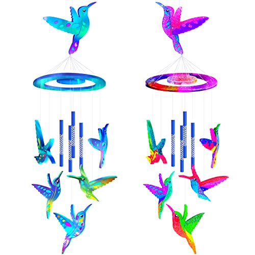 Mity rain Wind Chimes Resin Molds Silicone Kit Bundle, Hummingbird Shape Wind Chimes Molds for Epoxy Resin, Jewelry Resin Casting Molds Wind Bell Mity rain