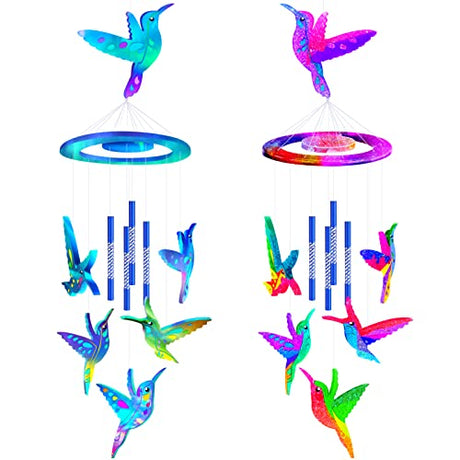 Mity rain Wind Chimes Resin Molds Silicone Kit Bundle, Hummingbird Shape Wind Chimes Molds for Epoxy Resin, Jewelry Resin Casting Molds Wind Bell Mity rain