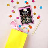 Bright Creations 8 Pack Rainbow Scratch Paper Pads for Kids with Wooden Styluses, 10 Sheets (5.5 x 3.9 In) Bright Creations