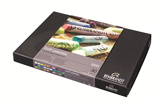 Rembrandt Soft Pastels 30 Stick Landscape Set Rembrandt