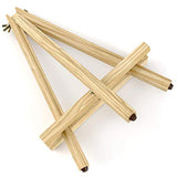 ARTEZA Tripod Easel, Pack of 6, 12 Inches, Natural Pine Wood Finish with Non-Slip Legs, Art Supplies for Displaying Small to Medium Canvases ARTEZA