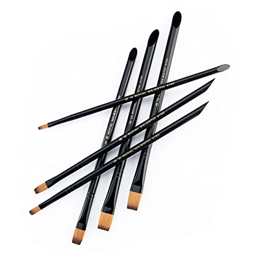 Majestic Royal & Langnickel Shader Artist Brush Set, 6-Piece - WoodArtSupply