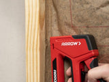 Arrow T501 5-in-1 Manual Staple and Nail Gun, Wire Stapler, and Brad Nailer for Wood, Upholstery, Construction, Insulation, Crafts, Fencing, and Arrow Fastener