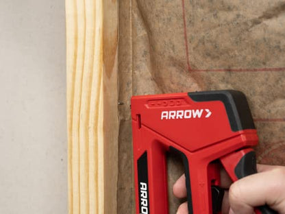 Arrow T501 5-in-1 Manual Staple and Nail Gun, Wire Stapler, and Brad Nailer for Wood, Upholstery, Construction, Insulation, Crafts, Fencing, and