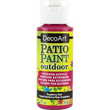 DecoArt DCP64-3 Patio Paint, 2-Ounce, Raspberry Red DecoArt