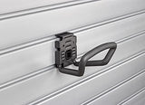 HandiWall Basic Accessory Kit with Locking Brackets for Garage Slatwall Panel Organization HandiWall