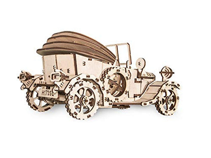 Eco Wood Art 3D Puzzle, Retro Car (AV0523408) - WoodArtSupply