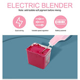 EXCEART 1 Set Electric Pigment Stirrer Mixer Pigment Art Gouache Electric Mixer Scraper Color Blending Mixing Tool for Art Gouache Painting Drawing EXCEART