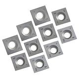 FOXBC 15mm Carbide Knife Inserts Replacement for Jet Powermatic 1791212 and Spiral Shelix Heads Planer Jointers - 10 Pack FOXBC