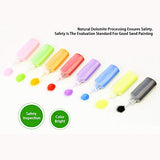 12 PCS Art Sand,1.25oz Bottles DIY Arts and Crafts Kit,Scenic Sand for Kids' Arts & Crafts,Terrarium Sand Play DIY Drawing Sandbox Wedding Sand for Panxxsen