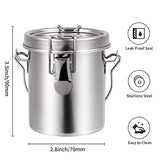 MyLifeUNIT Paint Brush Cleaner, Stainless Steel Brush Holder for Painting, 6.6 oz MyLifeUNIT