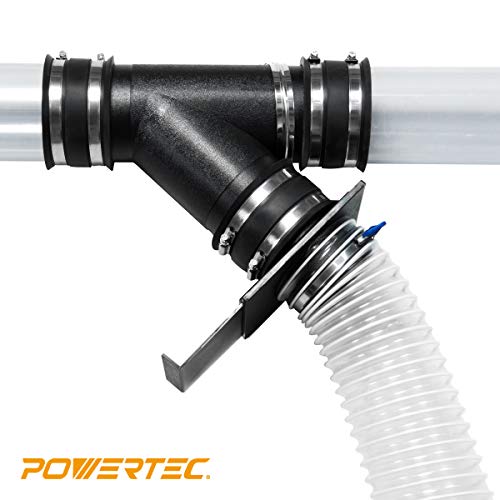 POWERTEC 70133-P6V 2-1/2-Inch Blast Gate for Dust Collector, Dust Collection Fittings, 6 PK POWERTEC