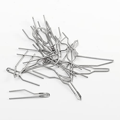 QOONESTL 23pcs Pyrography Wire Tips,Tips for Pyrography Machine, Replacement Wood Burning Tips,Portable Wood Burning Pyrographic Tip Kit QOONESTL