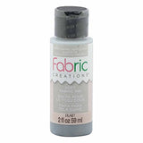 Fabric Creations Fabric Ink in Assorted Colors (2-Ounce), Metallic Sterling Silver Mod Podge