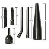 WORKSHOP Wet/Dry Vacs Multi-Fit Wet Dry Vacuum Accessories VT1215 Vacuum Micro Cleaning Kit Vacuum Attachments For Compact Wet Dry Shop Vacuum, WORKSHOP Wet/Dry Vacs