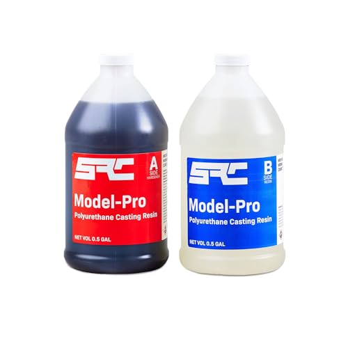 Specialty Resin & Chemical Model-Pro (1-Gallon Kit) | 2-Part Polyurethane Casting Resin | Low-Viscosity and Odorless Resin for Casting Models,