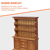 Cabilock Old Cabinet Model Wooden Furniture Mini Furniture Model Toy Japanese Decor Home Goods Home Decor Miniture Decoration Wood Decor Wood Cabilock