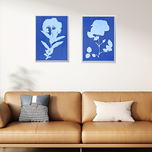 Fumwase 30 Sheets Sun Print Paper Kits Cyanotype Papers Kit A4 Nature Printing Solar Activated Light Sensitive Drawing Photosensitive Printmaking for Fumwase