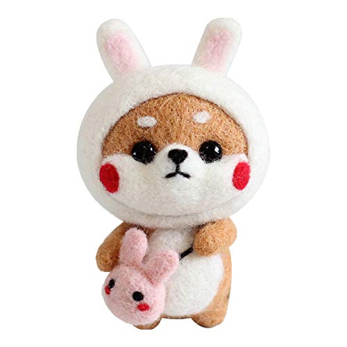 BAGERLA Needle Felting Kit, Complete Needle Felting Tools and Supplies, Needle Felting Beginner Kits, Animals Wool Felting Kits for DIY Felting BAGERLA