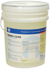 TRIM Cutting & Grinding Fluids C270/5 High Performance Synthetic Coolant, 5 gal Pail Trim