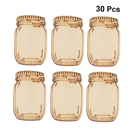 NOLITOY 60 Pcs Unfinished Wood Cutout Ornament Crafts Nativity Crafts Chirtmas Decor Yule Decor Christmas Wood Slices Nativity Decor Cartoon NOLITOY