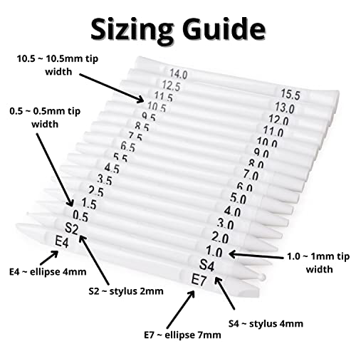 Dotting Tools for Painting Mandalas - Happy Dotting Company - 16pc Double Ended Super Set for Mandala dot Art - Includes Stylus - Unique Ellipse Tool Happy Dotting Company