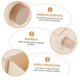 ABOOFAN 3pcs Boxes Handmade Storage Box Wood Jewelry Unfinished Jewelry Case Jewelry Organizer case Jewelry Organizer Tray Kids Jewelry Organizer ABOOFAN