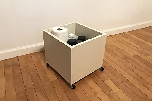 Shepherd Hardware 9557 1-1/4-Inch Plastic Stem Casters, 4-Pack , Black Shepherd Hardware