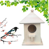 NOLITOY 2 Pcs Unfinished Bird Houses Unfinished Wood Birdhouse Kits Crafts for Kids Bird Houses for Outside Bird Feeders for Outside Hanging Outdoor NOLITOY