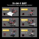 VIVOHOME Upgraded 11 in 1 Heat Press Multifunctional Swing Away Clamshell Printing Sublimation VIVOHOME