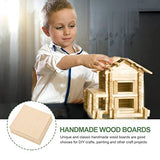 COHEALI 10 pcs Board Wood Rectangles for Crafts Unfinished DIY Wood Planks Craft Wood Planks Grilling Fish Plank Sign Making kit Wood Crafts COHEALI