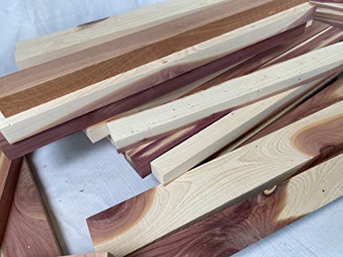 16 Inch Long Aromatic Cedar Wood Boards. Rustic Wood for Crafts… Woodchucks Wood