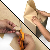 Brown Kraft Paper Roll - 24 Inch X 1200 Feet - for Gift Wrapping, Crafts, Packing, Void Filling - Made in The USA Kenco