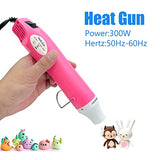 Heat Gun, Mini Hot Air Gun for DIY Crafts Portable Heat Air Gun Tool for Embossing Shrink Wrapping Drying Paint QYQRQF