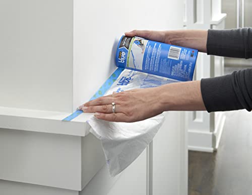 Scotch Painter's Tape Pre-Taped Painter's Plastic with Dispenser, Prepares and Protects in One Easy Step, Multi-Surface Painter's Tape and Plastic Scotch Painter's Tape