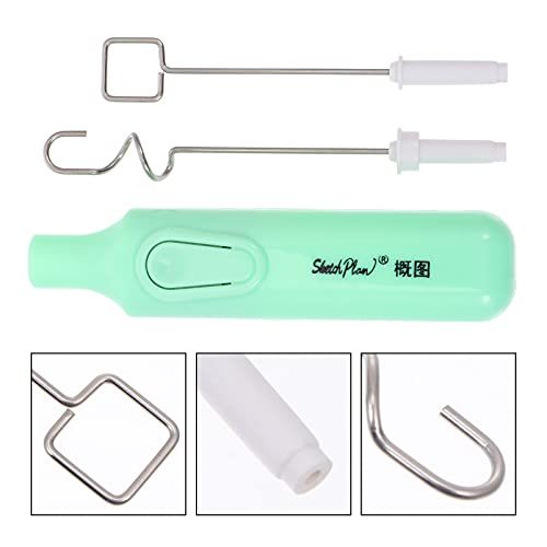 EXCEART Electric Pigment Stirrer Mixer Portable Paint Electric Mixer Blending Making DIY Crafts for Art Gouache Painting Drawing 1 Set - WoodArtSupply