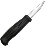 Morakniv Woodcarving Basic Sandvik Stainless Steel Wood Carving Knife With Sheath, 3 Inch Morakniv