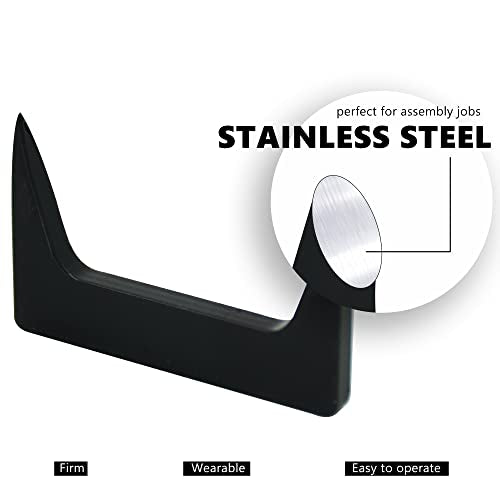 UPTTHOW 10PCS Pinch Dogs Woodworking 2inch Wood Clamps Square Back Tapered Legs Woodworking Glued Panel Table Stool Top Plank Edge Post Assembly UPTTHOW