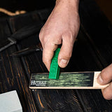 Hutsuls Pocket Knife Strop Kit - Get Razor-Sharp Edges with Pocket Leather Strop for Knife Sharpening, Easy to Use Knife Stropping Kit with Stropping Hutsuls