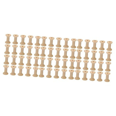 EXCEART 60 Pcs Embroidery Thread Holder Weaving Kit Sewing Project Kits Glass Holder Craft Spools Sewing Machine Accessories Weaving Bobbins Wire EXCEART