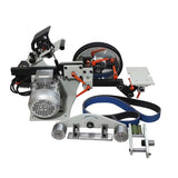 HayWHNKN 2X72"Belt Sander with 3 Grinding Wheel Bench Metal Belt Sander Multi-Angel Knife Shapener Polishing Machine Variable Speed Belt Grinder HayWHNKN