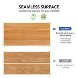FLEXISPOT Whole Piece 48"x30" Desktop 1" Thickness Height Adjustable Desk Rectangular Tabletop Maple Board (48INCH Maple Top) FLEXISPOT