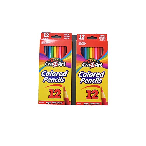 Cra-Z-art Colored Pencils, 12 Count (2 pack)2 - WoodArtSupply