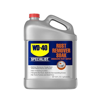 WD-40 Specialist Rust Remover Soak, One Gallon - WoodArtSupply