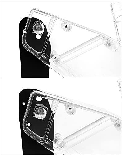 QWORK Table Saw Protective Guard Cover, Anti-Dust Woodworking Safety Shell for 7-12 Inch Table Saws QWORK