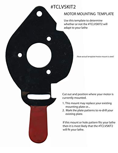 PSI Woodworking TCLVSKIT2 Variable Speed Lathe Conversion Kit PSI Woodworking