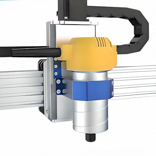 Genmitsu 69mm Diameter Aluminum Spindle Holder Mount for Genmitsu PROVerXL 4030 V2 CNC Router Machine Genmitsu