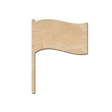 Flag Wood Cutouts for crafts, Laser Cut Wood Shapes 5mm thick Baltic Birch Wood, Multiple Sizes Available Elliefont Styles